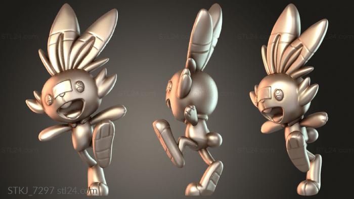 Animal figurines (STKJ_7297) 3D models for cnc