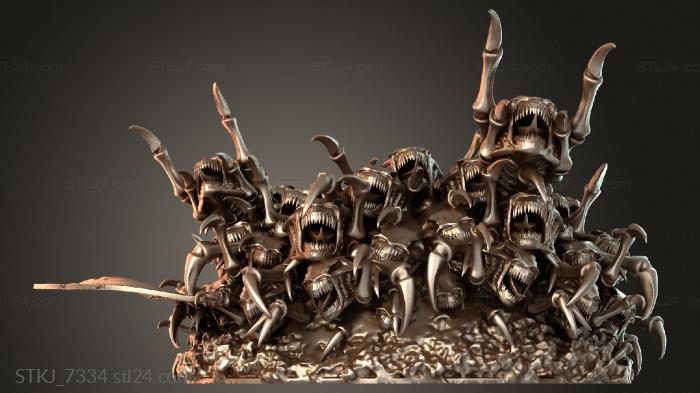 Animal figurines (STKJ_7334) 3D models for cnc
