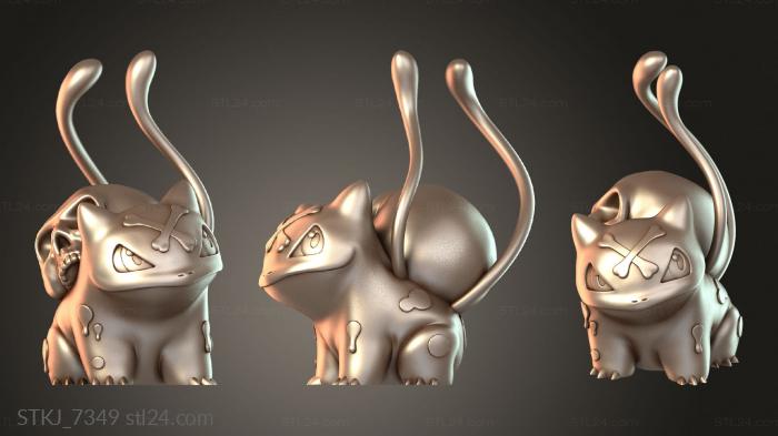 Animal figurines (STKJ_7349) 3D models for cnc