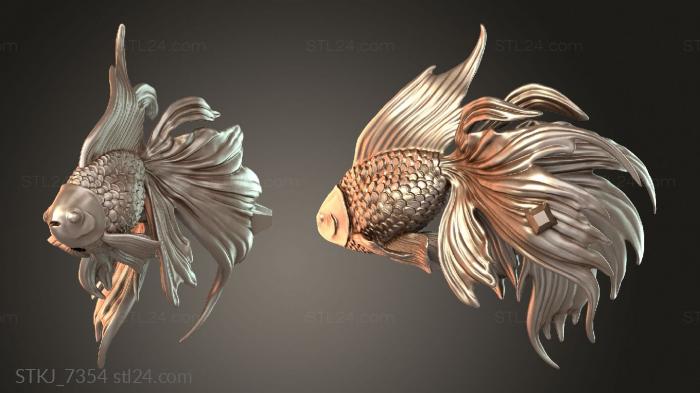 Animal figurines (STKJ_7354) 3D models for cnc