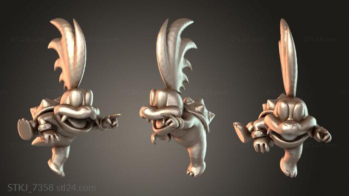 Animal figurines (STKJ_7358) 3D models for cnc