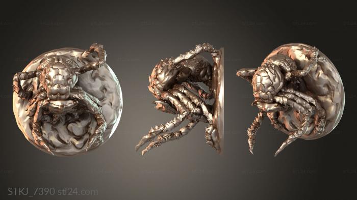 Animal figurines (STKJ_7390) 3D models for cnc