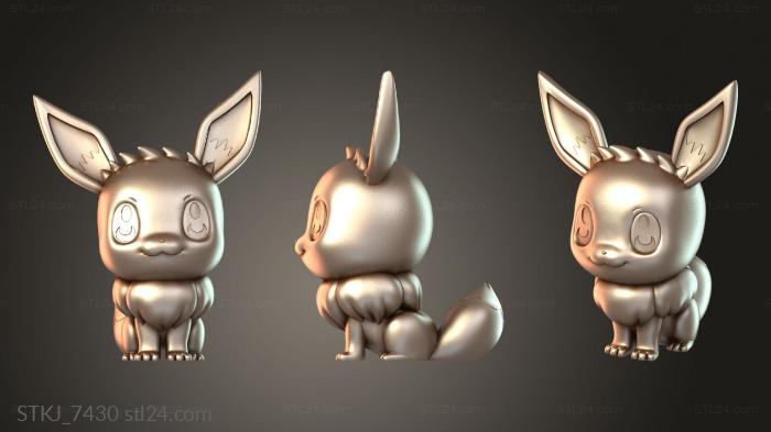 Animal figurines (STKJ_7430) 3D models for cnc
