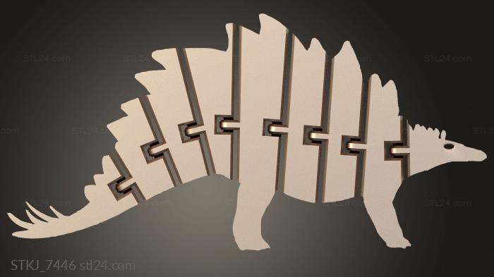 Animal figurines (STKJ_7446) 3D models for cnc