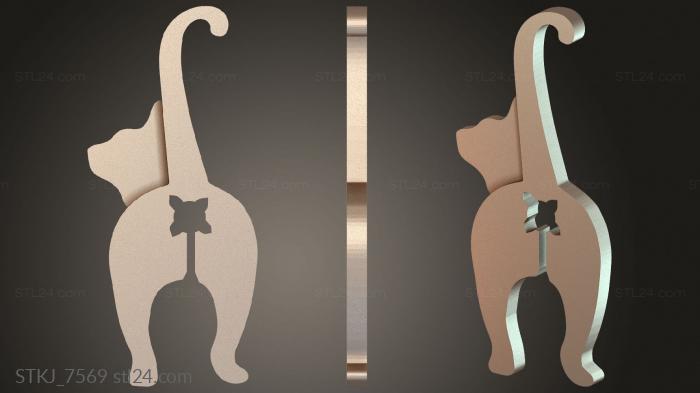 Animal figurines (STKJ_7569) 3D models for cnc