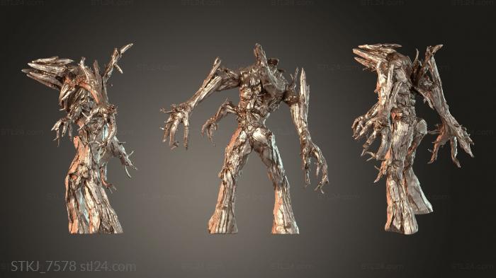Animal figurines (STKJ_7578) 3D models for cnc