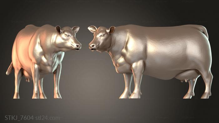 Animal figurines (STKJ_7604) 3D models for cnc
