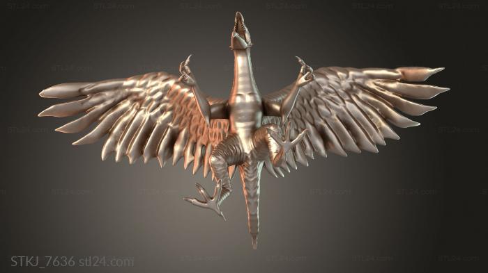 Animal figurines (STKJ_7636) 3D models for cnc