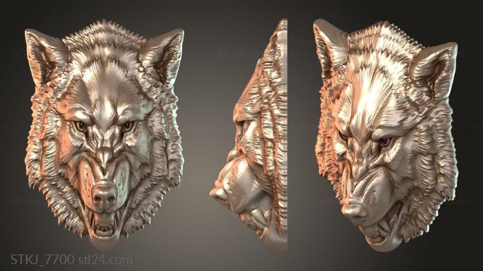 Animal figurines (STKJ_7700) 3D models for cnc
