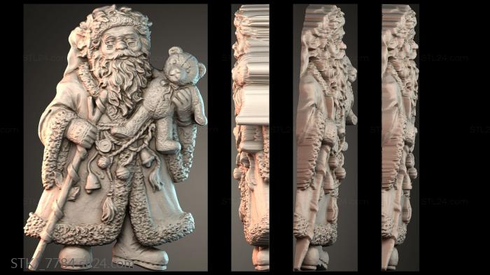 Статуэтки животных (STKJ_7784) 3D модель для ЧПУ станка