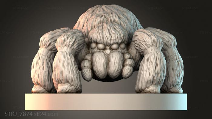 Статуэтки животных (STKJ_7874) 3D модель для ЧПУ станка