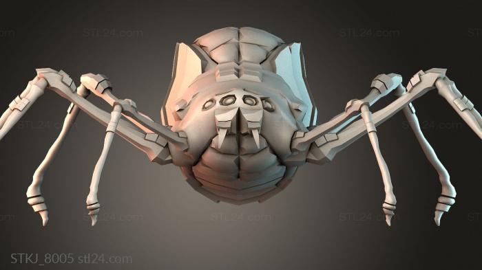 Статуэтки животных (STKJ_8005) 3D модель для ЧПУ станка