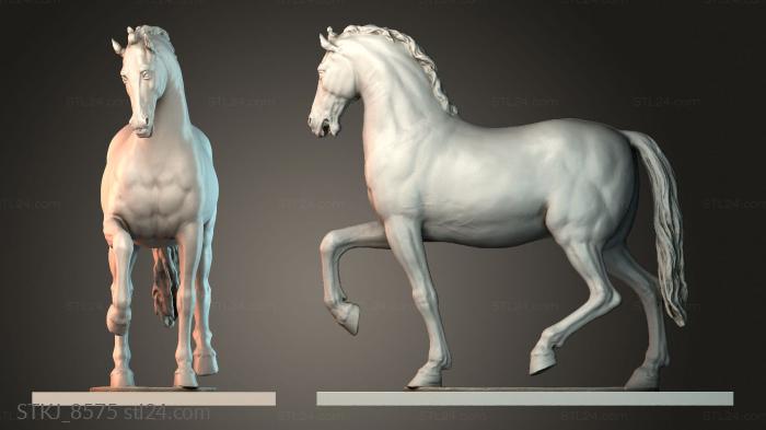 Статуэтки животных (STKJ_8575) 3D модель для ЧПУ станка