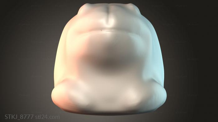 Статуэтки животных (STKJ_8777) 3D модель для ЧПУ станка