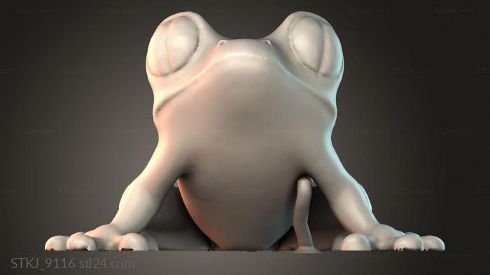 Статуэтки животных (STKJ_9116) 3D модель для ЧПУ станка