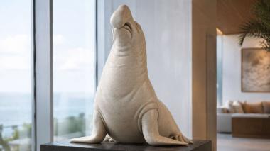 Animal figurines Elephant Seal 3d model