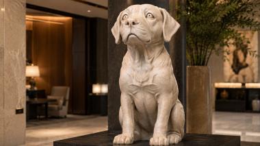 Animal figurines Dog sculpture 3d model