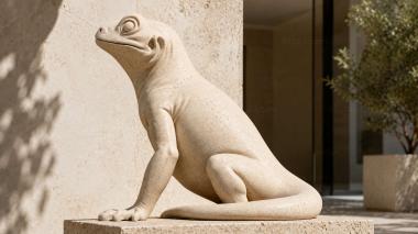 Animal figurines 3D model of a lizard 3d model