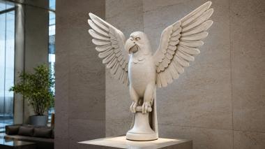 Animal figurines Bird with spread wings 3d model