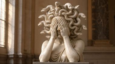 Animal figurines Statue of Medusa the Gorgon 3d model