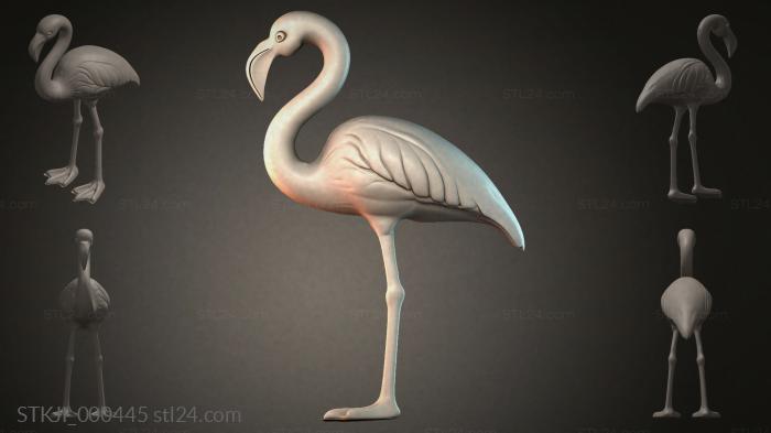 Фигурки животных (STKJI_000445) 3D модель для ЧПУ станка