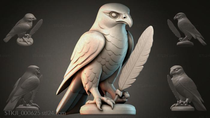 Фигурки животных (STKJI_000625) 3D модель для ЧПУ станка