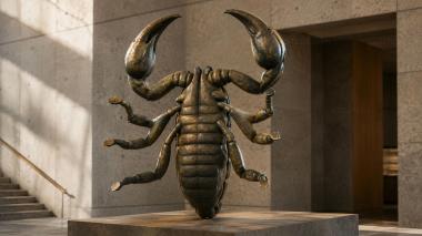 Animal figurines 3D model of a scorpion 3d model