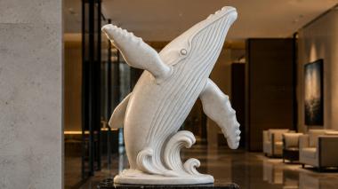 Animal figurines Whale sculpture 3d model