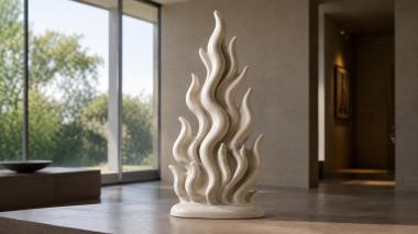 Animal figurines Flame Sculpture 3d model