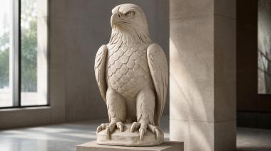 Animal figurines Eagle figurine 3d model