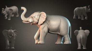 Animal figurines Elephant 3D model 3d model