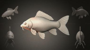 Animal figurines 3D fish figurine 3d model