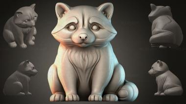 Animal figurines Cat figurine 3d model