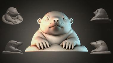 Animal figurines Bear figurine 3d model