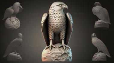 Animal figurines (STKJI_001830) 3D models for cnc