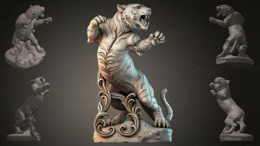 Animal figurines (STKJI_002061) 3D models for cnc