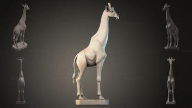Animal figurines (STKJI_002111) 3D models for cnc