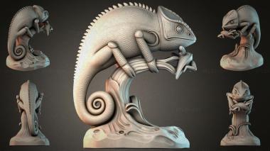 Animal figurines (STKJI_002127) 3D models for cnc