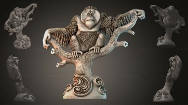 Animal figurines (STKJI_002134) 3D models for cnc