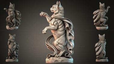 Animal figurines (STKJI_002717) 3D models for cnc