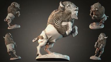 Animal figurines (STKJI_002726) 3D models for cnc