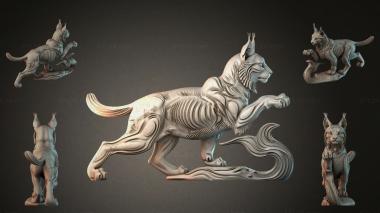 Animal figurines (STKJI_002743) 3D models for cnc