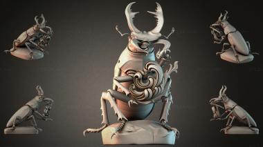 Animal figurines (STKJI_002772) 3D models for cnc