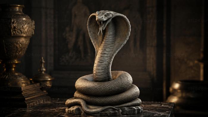 Animal figurines (STKJI_002863) 3D models for cnc