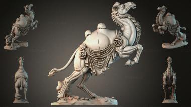 Animal figurines (STKJI_002916) 3D models for cnc