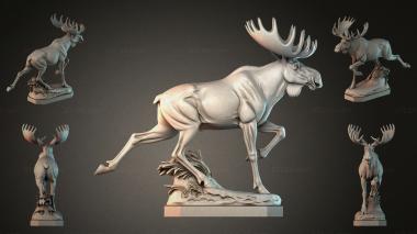 Animal figurines (STKJI_003059) 3D models for cnc