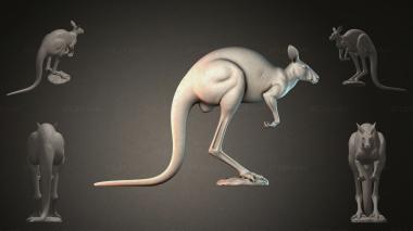 Animal figurines (STKJI_004494) 3D models for cnc