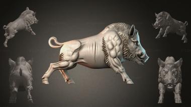 Animal figurines STKJI_005159 3d model