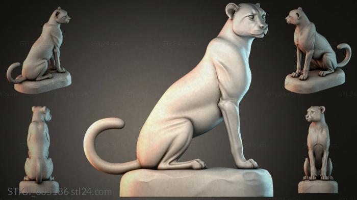 Animal figurines (STKJI_005186) 3D models for cnc