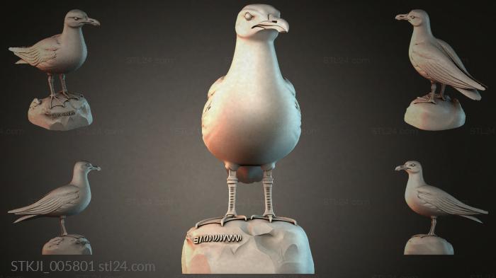 Animal figurines (STKJI_005801) 3D models for cnc